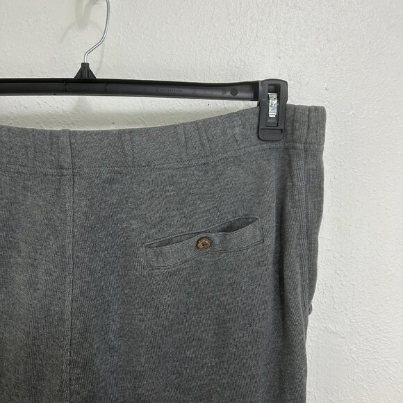 Tommy Bahama Sweatpants Men's M Gray Drawstring Fleece Heavyweight Zip Front L - Picture 7 of 13